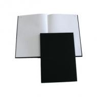 ELVE Registre comptable 8 colonnes sur 1 page, 320 x 250 mm 200 pages, 31 lignes, folioté, intérieur : papier registre supérieur 100 g / m2, couverture : pleine toile noire, dos arrondi, format verticla (83082)