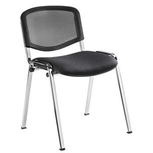 Besucherstuhl "Iso-Confort", schwarz ISOCONF-C Noir