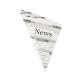 Spitztüte "Newsprint" 86053