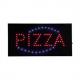 LED-Reklametafel "PIZZA" LS-OPEN
