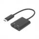 USB 3.1 Verteilerkabel, USB-C - USB-C + 3,5mm Klinke AK-300400-002-S