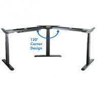 Elektrisches Schreibtischgestell, 120° Eckdesign