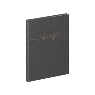 Notizbuch "things", grau 26090-10