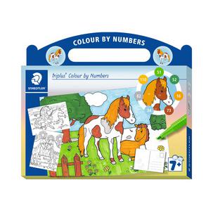 Malset triplus "Malen nach Zahlen Pferd" 34 CBN01