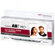 Marker ABT PRO, 12er Set Portrait Colors
