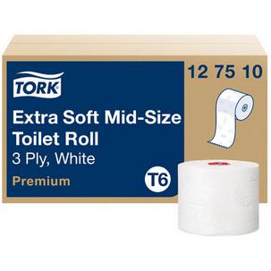 Midirollen-Toilettenpapier, Premium 127510