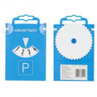 Multifunktions-Parkscheibe mit Sauger