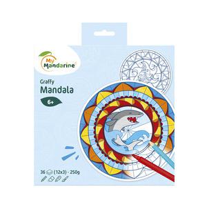 Malbuch Graffy Pop Mandala "Boy" GY028O