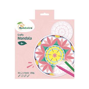Malbuch Graffy Pop Mandala "Girl" GY027O