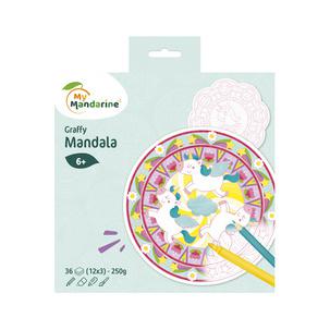 Malbuch Graffy Pop Mandala "Magie" GY071C