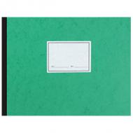 ELVE Piqre standard, 280 x 380 mm horizontal, quadrillé 5 / 5 100 pages, non folioté, papier registre supérieur 100 g / m2, couverture carte lustrée, pas de choix de couleur possible, dos ruban pleine toile noire (77301)