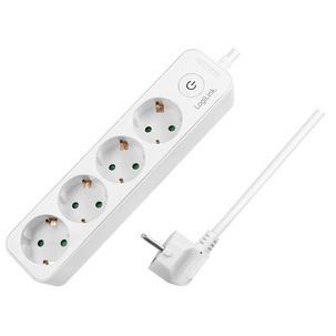 Steckdosenleiste, 4-fach mit Schalter LPS245