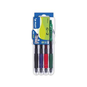 Gelschreiber G2 07 Set2Go, 4er Etui 551652