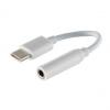 Audio-Adapter, USB C-Stecker - 3,5 mm Klinkenkupplung, analog