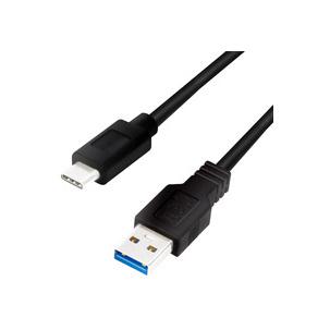 Symbolbild: USB 3.2 Anschlusskabel, USB-A Stecker - USB-C Stecker, schwarz CU0172