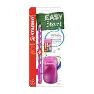 Schulset EASYgraph, für Rechtshänder, pink