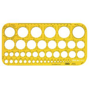 Lochkreisschablone 8523 0670