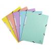 Eckspannermappe Aquarel, farbig sortiert