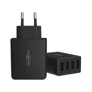 USB-Steckdosenadapter Home Charger HC430, schwarz 1001-0113