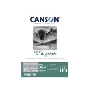 Symbolbild: Zeichenpapierblock "C" à Grain Couleur, grau meliert C400110397