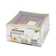 Blanko-Geschenkboxen PASTELL