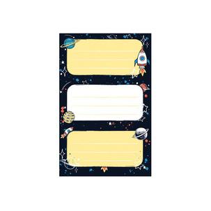 Buchetiketten Space 300006084