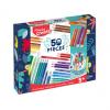 Zeichenset COLORING KIT, 50-teilig