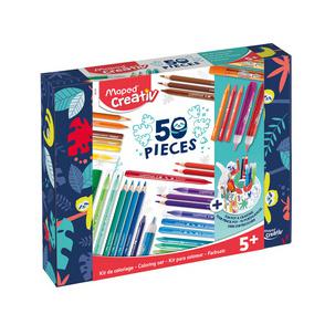 Zeichenset COLORING KIT, 50-teilig 907037
