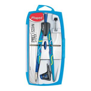 Zirkelkasten PRECISION SYSTEM FANCY, türkis, 3-teilig 291013