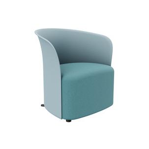 Besuchersessel "CROWN", blau FTCROWN.08