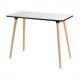 Symbolbild: Schreibtisch HOP, buche / weiß HOP1.23.01