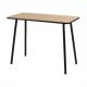 Symbolbild: Schreibtisch HOPM, schwarz / eiche HOPM1.01.01