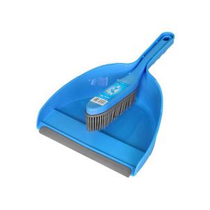 Kehrgarnitur, mit Gummihandfeger - blau 30627