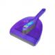 Kehrgarnitur, mit Gummihandfeger - lila 30627