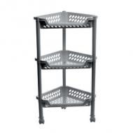 Aufbewahrungs-Trolley, silber