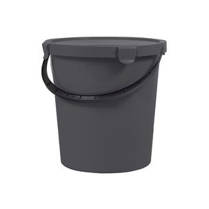 Pflückeimer mit Deckel, dunkelgrau 60780808