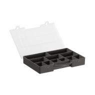 Sortimentskasten HOBBY BOX SMALL, grau - offen