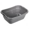 Wäschekorb LAUNDRY BASKET, silber