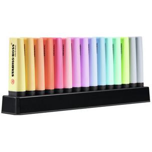 Textmarker BOSS® ORIGINAL Pastel, 15er Tischset 7015-02-5