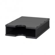 Grundeinheit styrodoc uno, 1 Fach, schwarz/schwarz