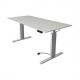 Symbolbild: Sitz-/Steh-Schreibtisch "Move 3 tube", weiß 10236513