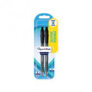 Druckkugelschreiber FlexGrip Ultra, 2er Blister, schwarz