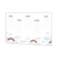Papier-Schreibunterlage "Rainbow"