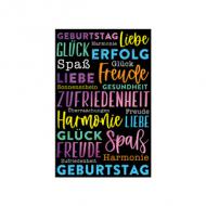 Geburtstagskarte "Wishes 2"