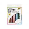 Glitter-Set / Glitterpulver RAINBOW, 5er Set