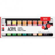 Acrylfarben-Set BASIC, 34er Set