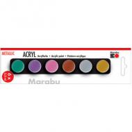 Acrylfarben-Set METALLIC