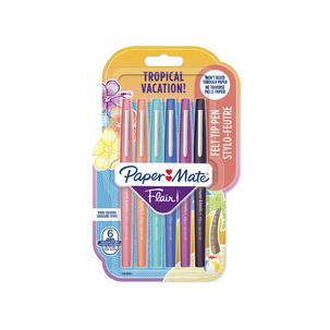 Faserschreiber Flair TROPICAL VACATION, 6er Blister 2028906