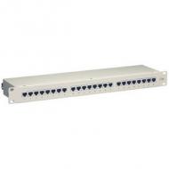 19" Patch Panel, geschirmt 16/24 Port