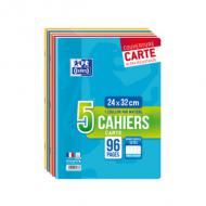 Oxford Cahier piqre, 170 x 220 mm, seys, 96 pages,lot de 5 ---------------- pour le marché: F ------------------------couverture en carton, reliure piqre, papier Optik paper 90g contenu: 5 cahiers (400084973  /  400073626  /  400085882)